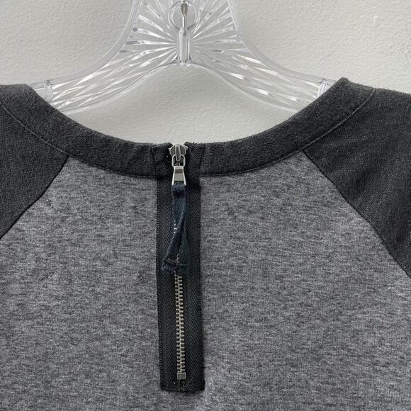 Loft Lounge Crewneck Colorblock Sweater Size Small - Picture 6 of 9